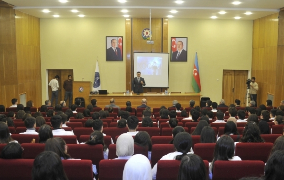 Tibb Universitetində Xocalı soyqırımına həsr olunmuş tədbir keçirilib