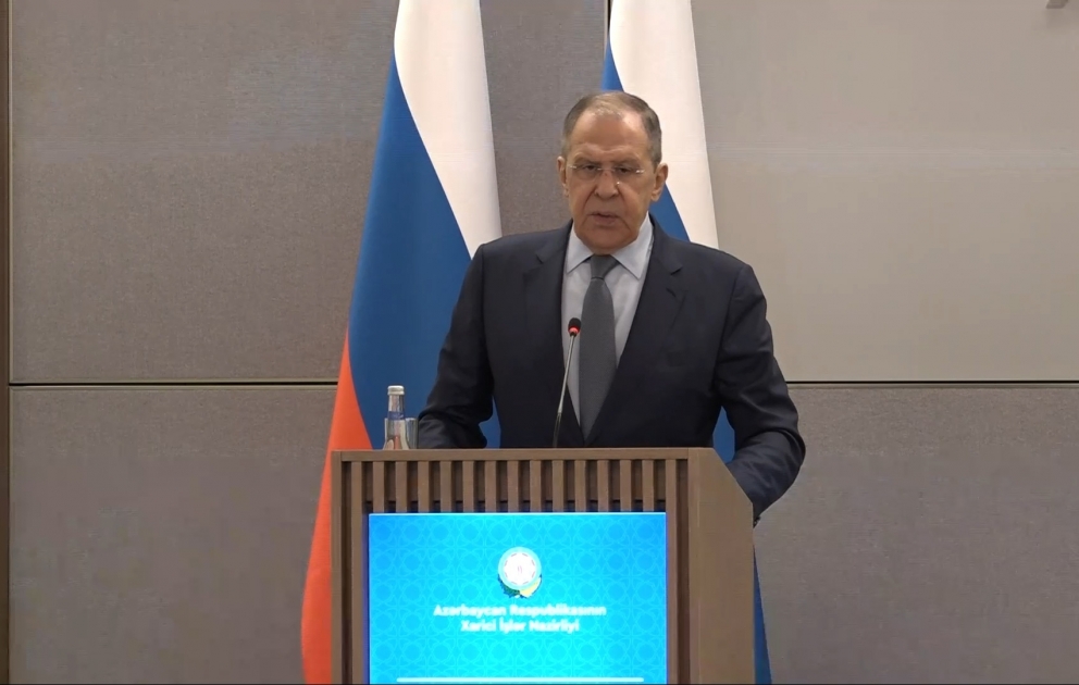 Sergey Lavrov: Naxçıvana yolun açılması ilə bağlı konkret nəticələrin əldə edilməsinə ümidliyik
