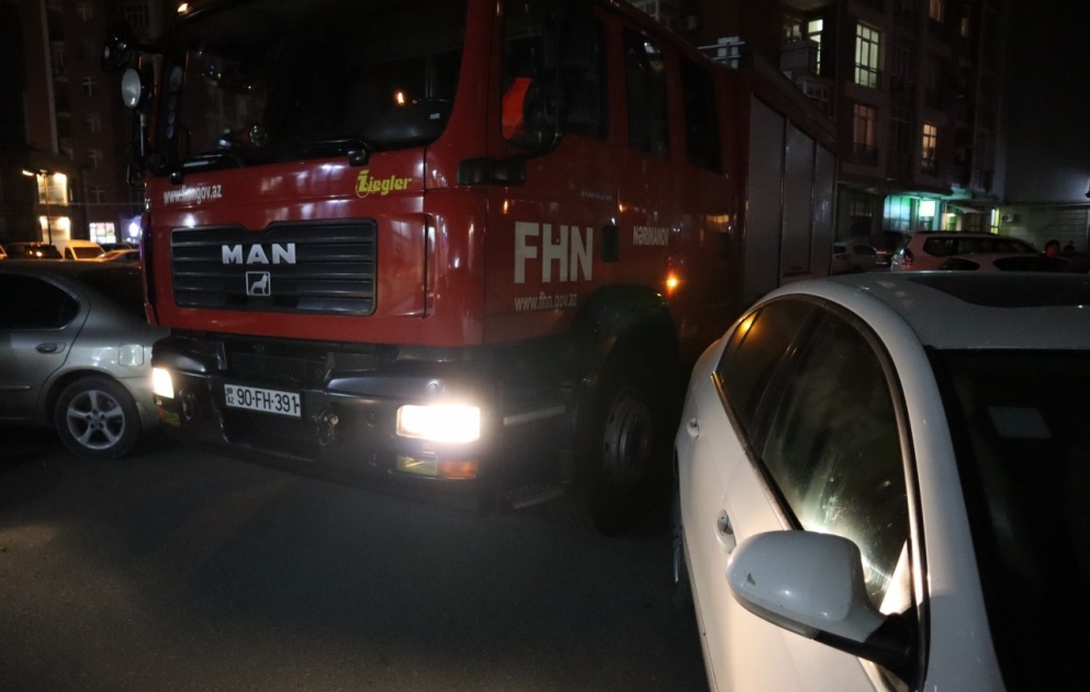 FHN şərti yanğın təlimi keçirib