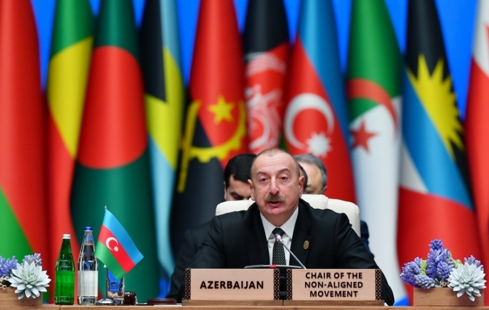 President: Azerbaijan will continue to provide assistance to NAM countries in need