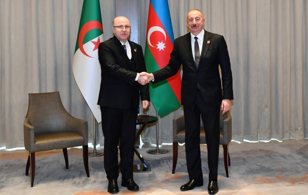 President Ilham Aliyev met with Prime Minister of Algeria