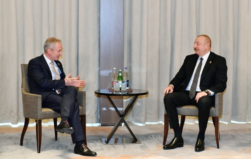Президент Ильхам Алиев принял президента 77-й сессии Генеральной Ассамблеи ООН