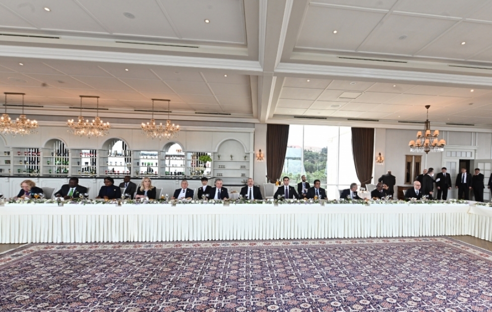 Bakou : un banquet offert en l’honneur des participants au sommet du Mouvement des non-alignés