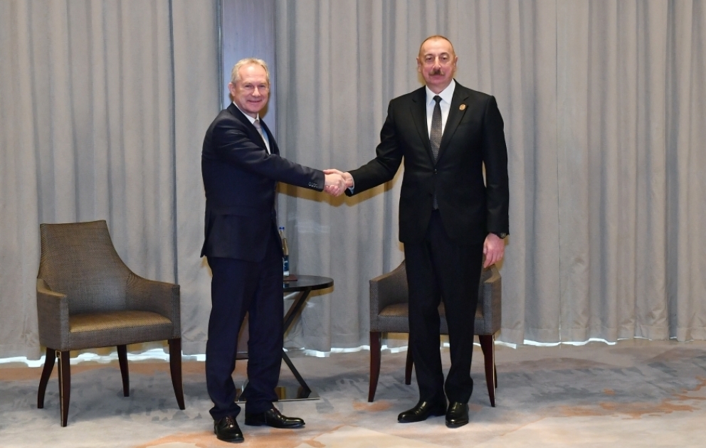 Prezident İlham Əliyev BMT Baş Assambleyasının 77-ci sessiyasının prezidentini qəbul edib