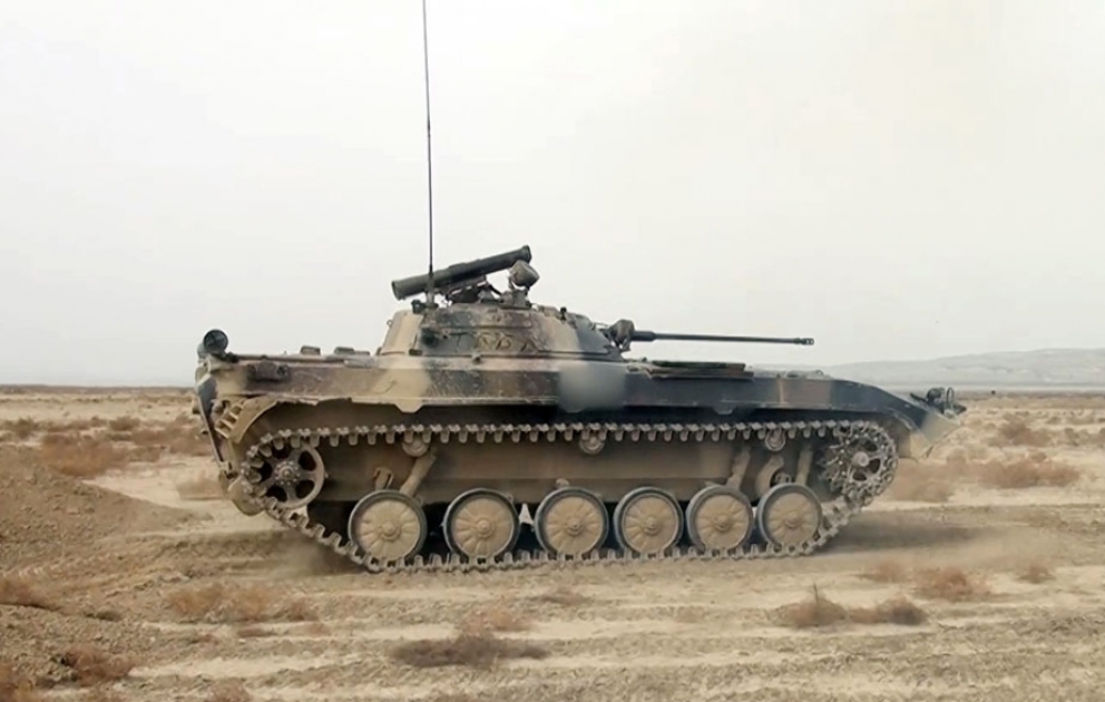 PDM ekipajları ilə döyüş atışlı məşğələlər keçirilir