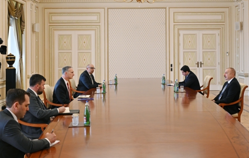 President Ilham Aliyev received U.S. Department of State Senior Advisor
