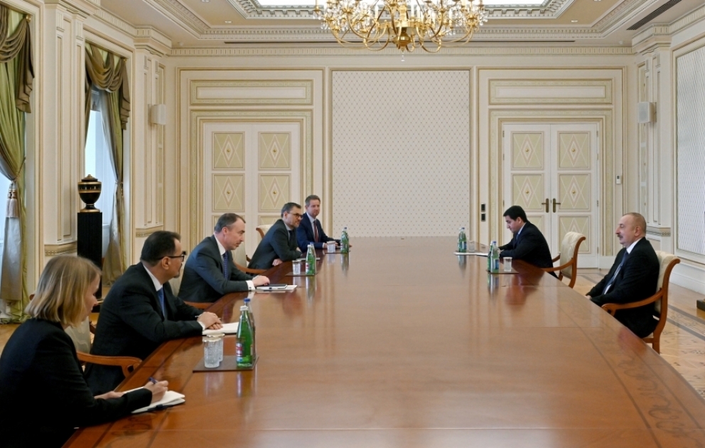 President Ilham Aliyev received EU Special Representative for South Caucasus