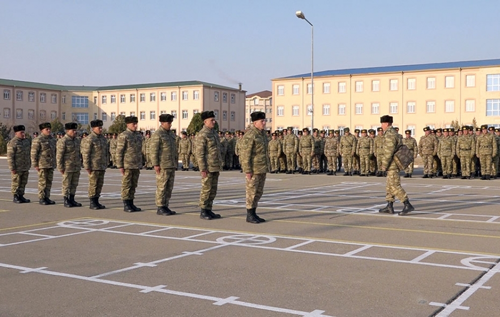 Əlahiddə Ümumqoşun Orduda komandir hazırlığı məşğələsi keçirilib