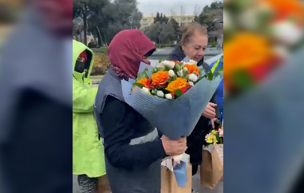Dövlət Yol Polisindən xanımlara 8 mart təbriki