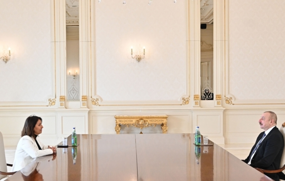 President Ilham Aliyev received Israel’s Minister of Intelligence