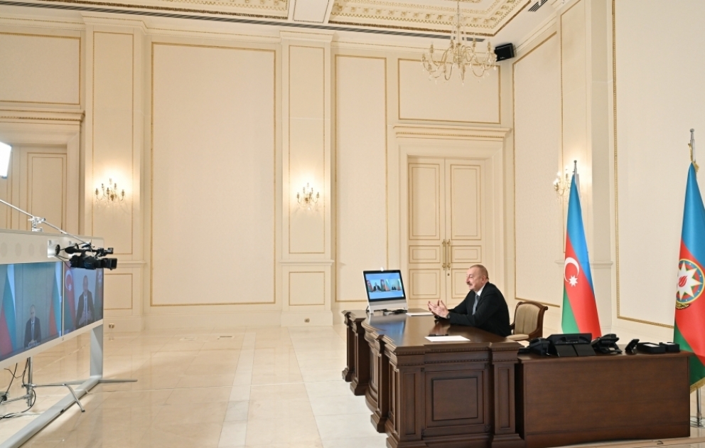 Le président azerbaïdjanais s’entretient avec son homologue bulgare par visioconférence