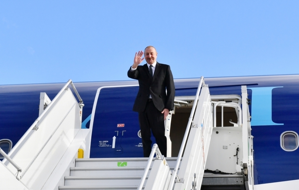President Ilham Aliyev completed his working visit to Germany