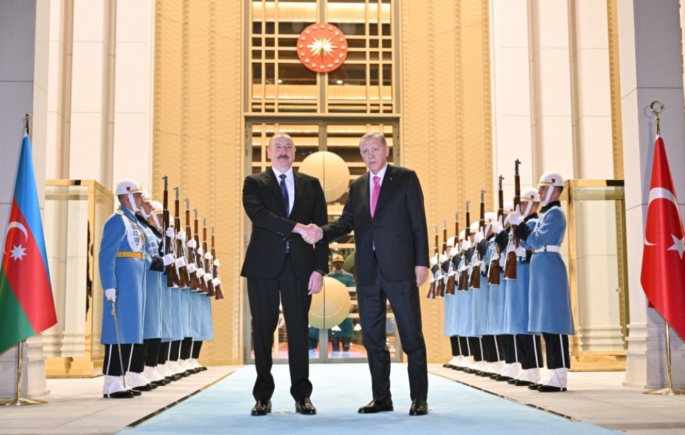 President Ilham Aliyev held meeting with President of Türkiye Recep Tayyip Erdogan