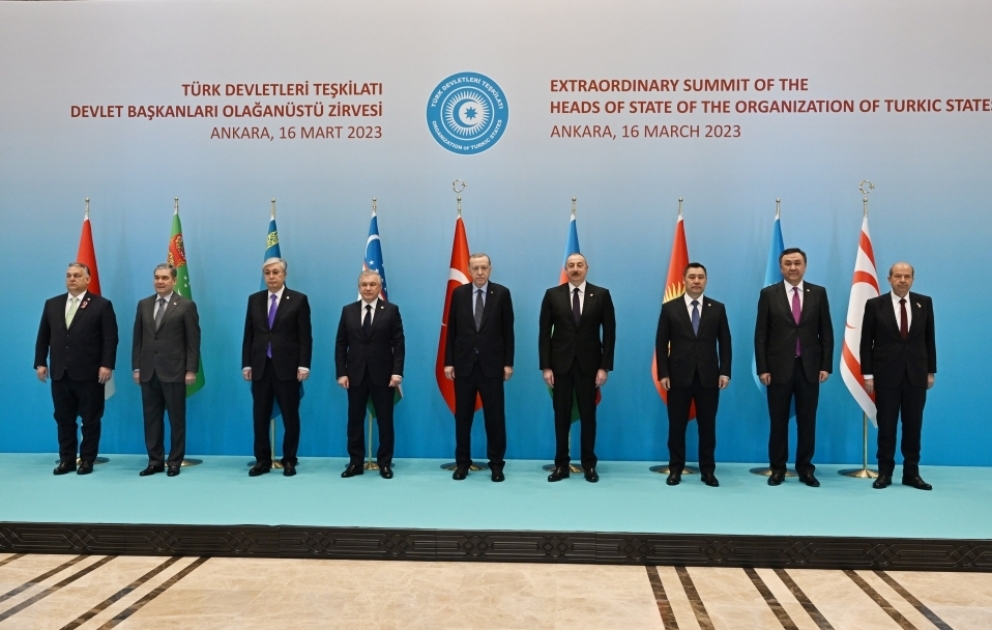 Ankarada Türk Dövlətləri Təşkilatının Dövlət Başçılarının Fövqəladə Zirvə görüşü keçirilib YENİLƏNİB