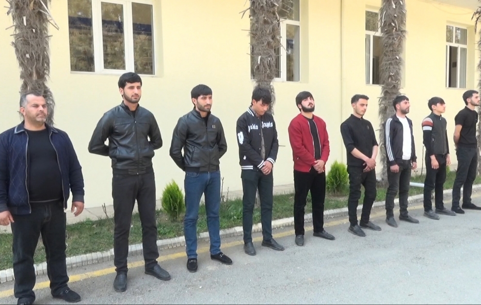 Ağdamda toy karvanında avtoxuliqanlıq edənlər saxlanıldı