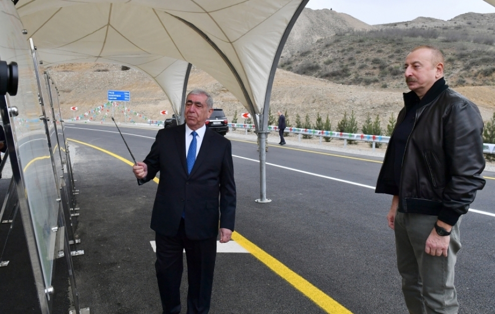 President Ilham Aliyev and First Lady Mehriban Aliyeva visited Tartar district