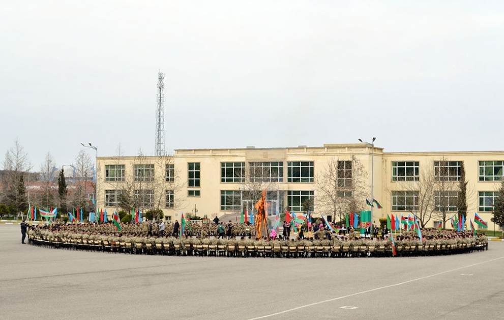 The Azerbaijan Army holds a series of events on the occasion of the Novruz holiday