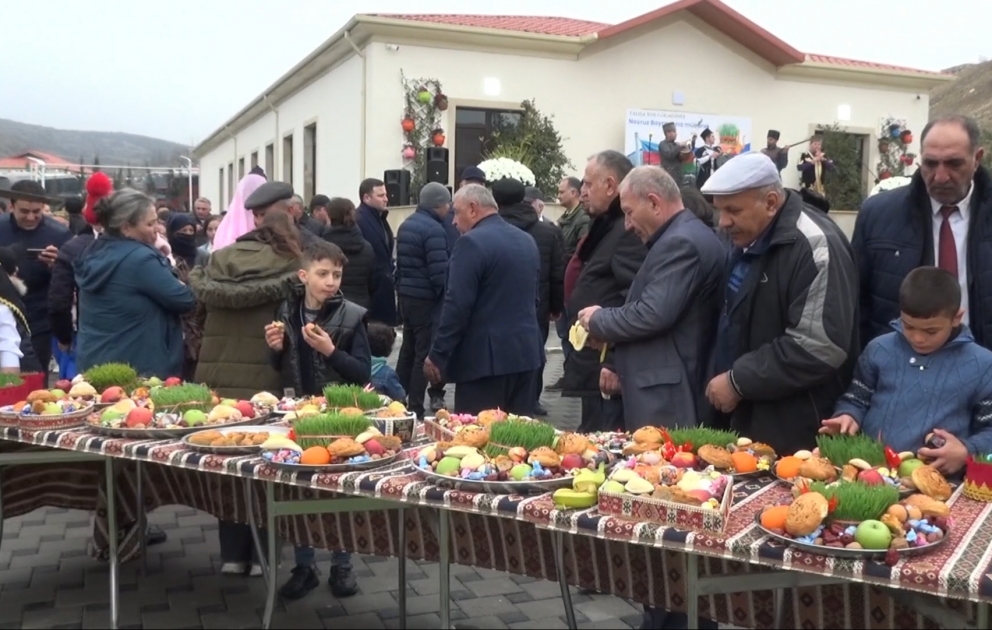 Talış kəndində bayram sevinci