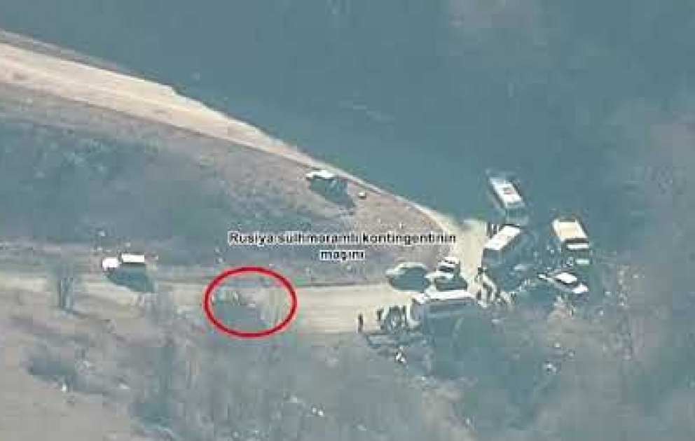 Illegal transportation of military cargo from Armenia to the territory of Azerbaijan continues