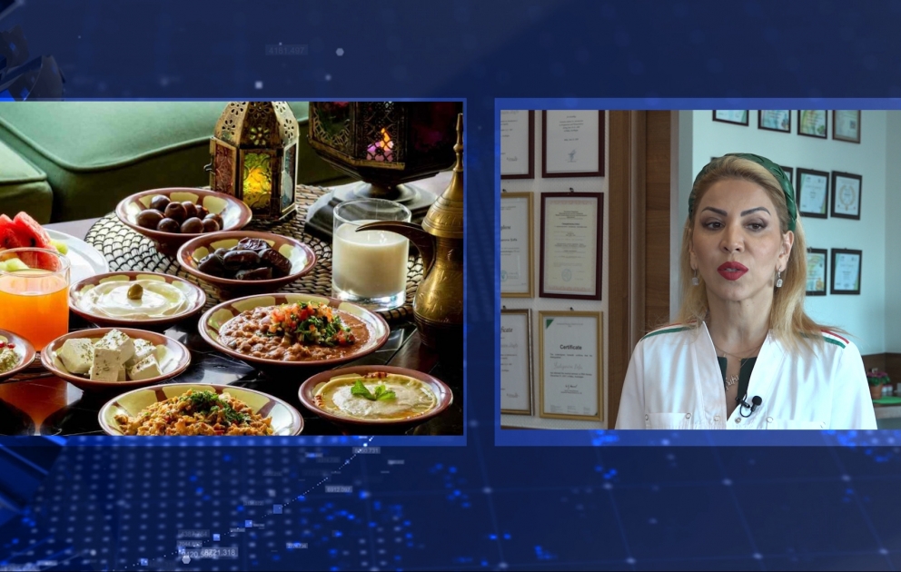 Ramazan ayında düzgün və balanslı qidalanma