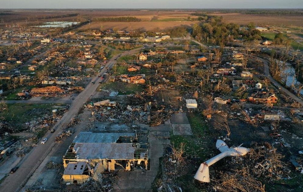 ABŞ-da tornado nəticəsində 26 nəfər həlak olub
