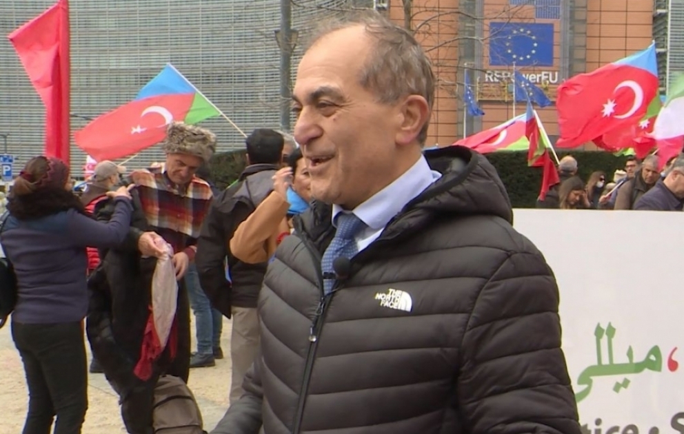 Mahmud Bilgin: Mitinqin məqsədi Cənubi azərbaycanlıların mənəvi ruhunu dünyaya nümayiş etdirməkdir