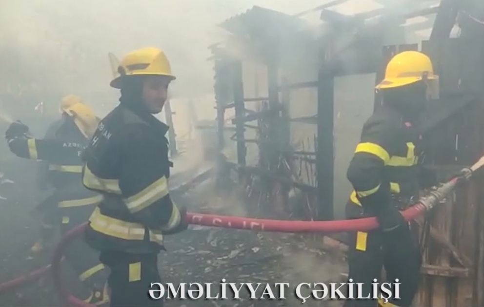 FHN: Qeyri-iş günləri ərzində 373 halda yanğına çıxış olub