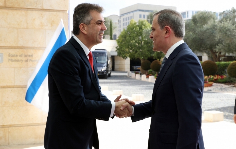 Außenminister von Aserbaidschan und Israel treffen sich in Jerusalem