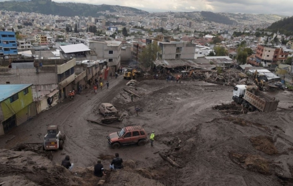 Ekvadorda torpaq sürüşməsi nəticəsində 16 nəfər ölüb