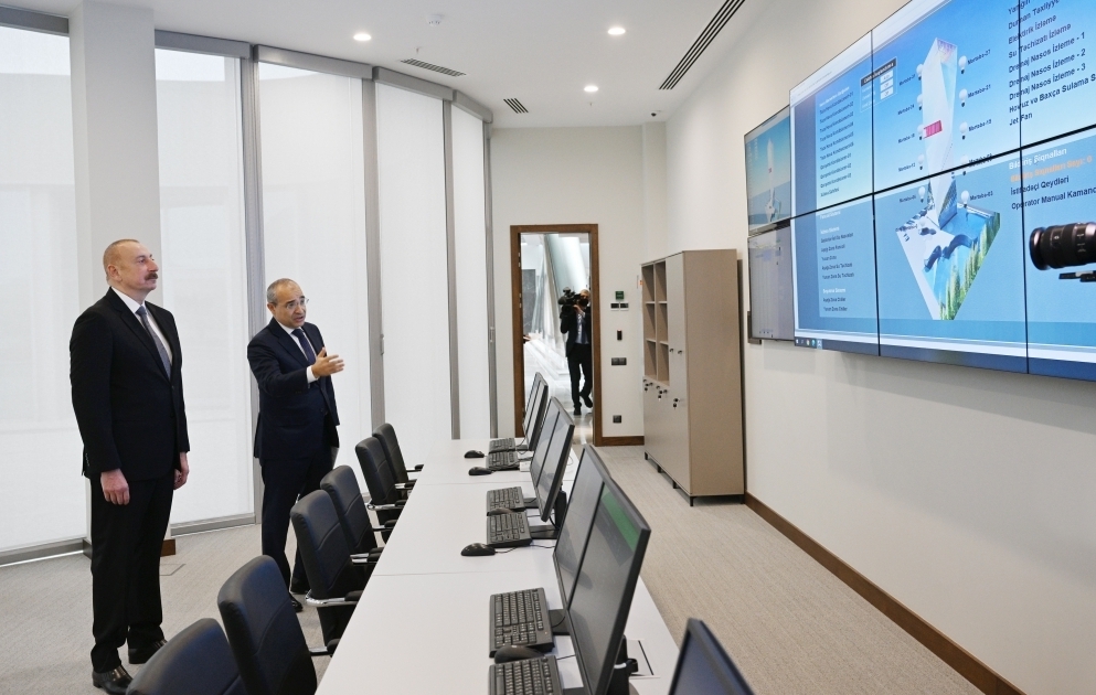 President Ilham Aliyev attended inauguration of new administrative building of State Service on Property Issues