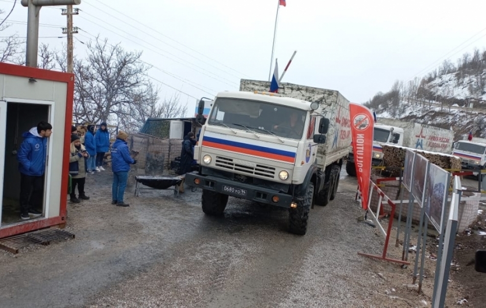 Sülhməramlıların avtomobil karvanının keçidi təmin edilib
