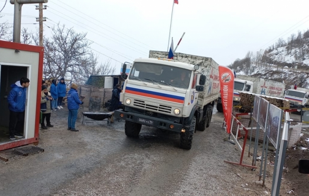 Обеспечен проезд конвоя автомобилей миротворцев по территории проведения акции