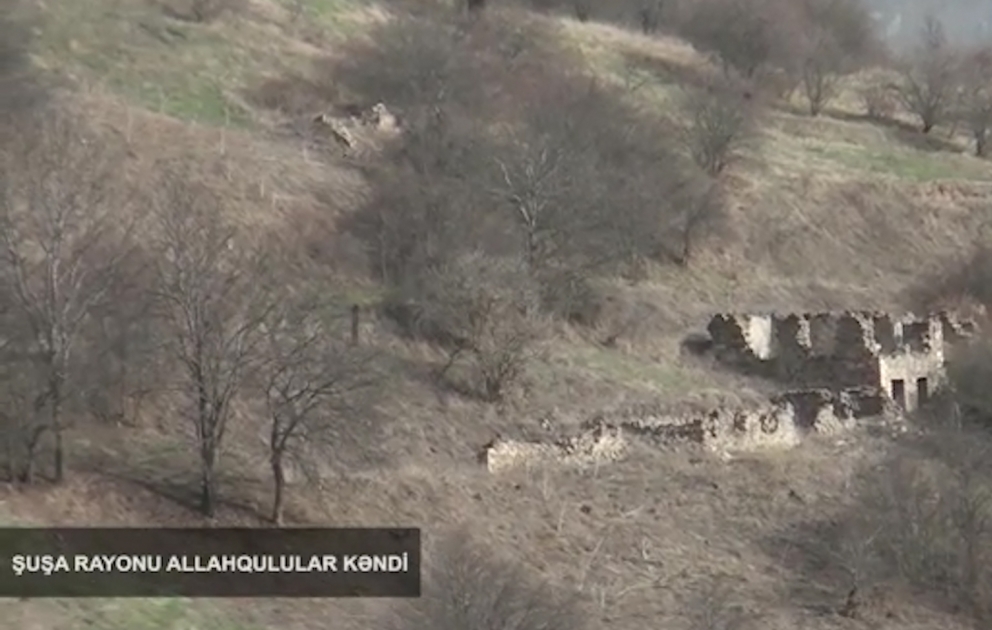 Vidéo des villages récemment passés sous le contrôle de l’Azerbaïdjan
