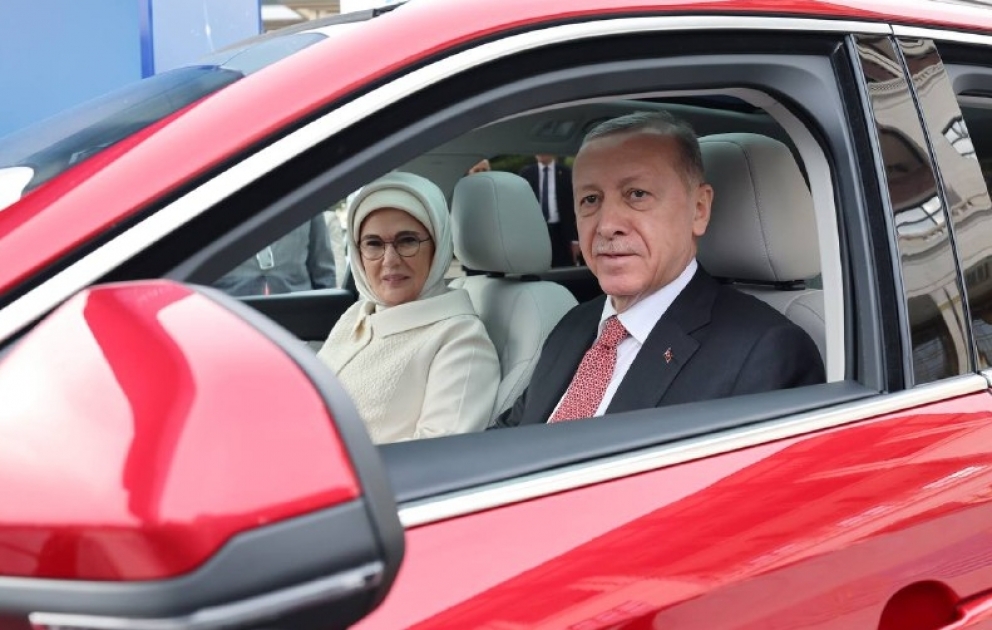 Türkiyə Prezidentinin həyat yoldaşı ilə maraqlı  DİALOQU