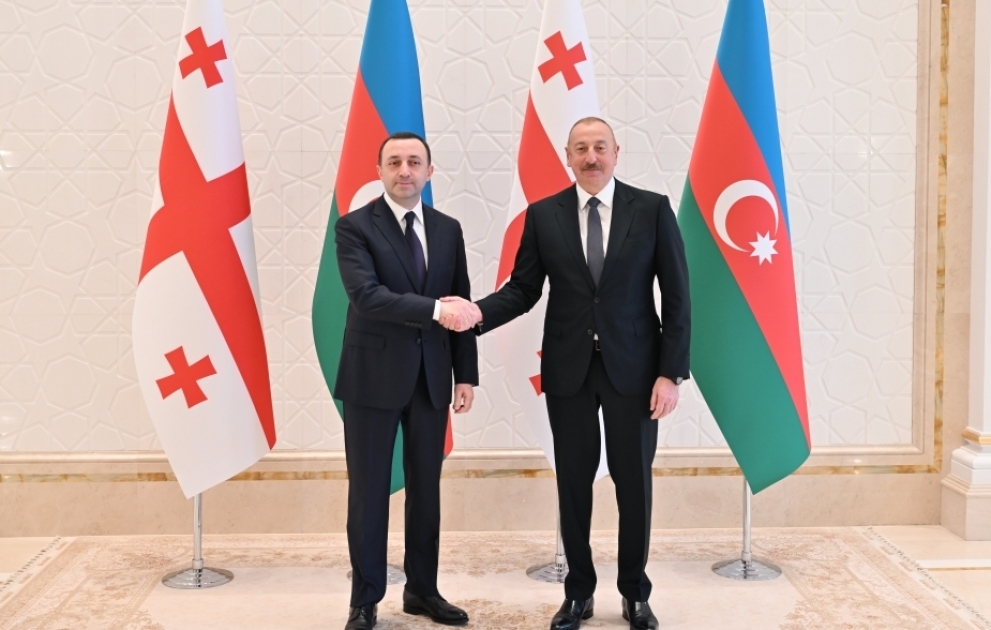 President of Azerbaijan held one-on-one meeting with Prime Minister of Georgia