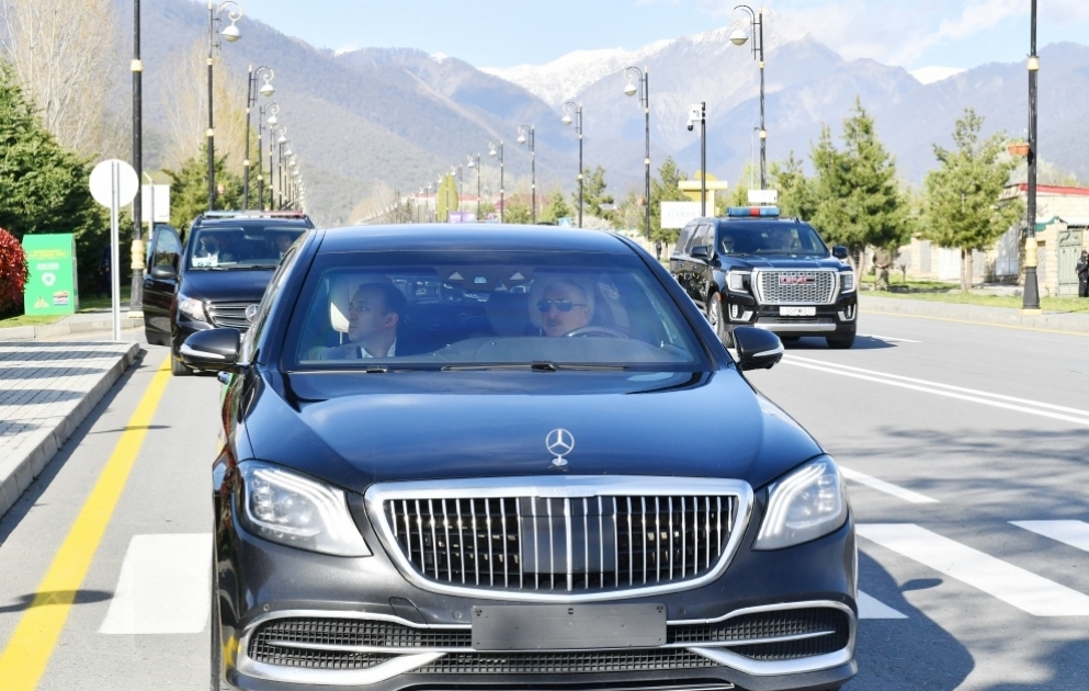 Prime Minister of Georgia toured city of Gabala