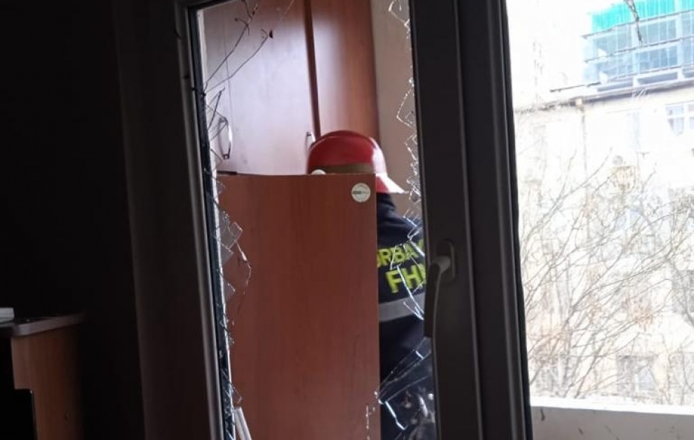 Bakıda binada partlayış: xəsarət alan var