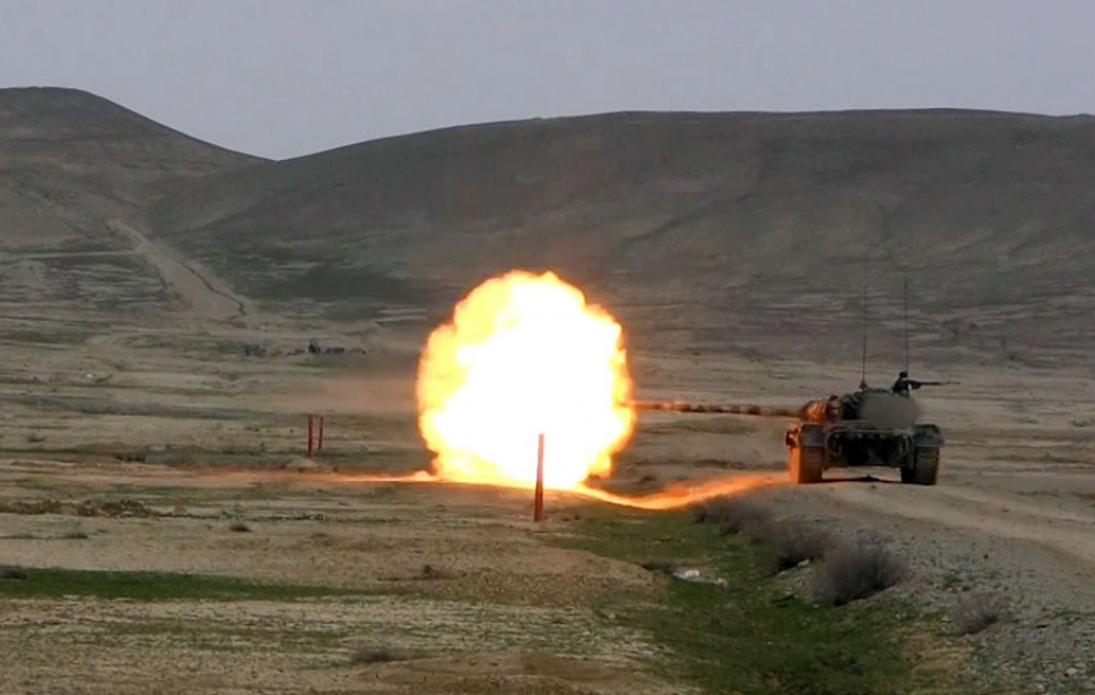 The combat training of tank units is increased