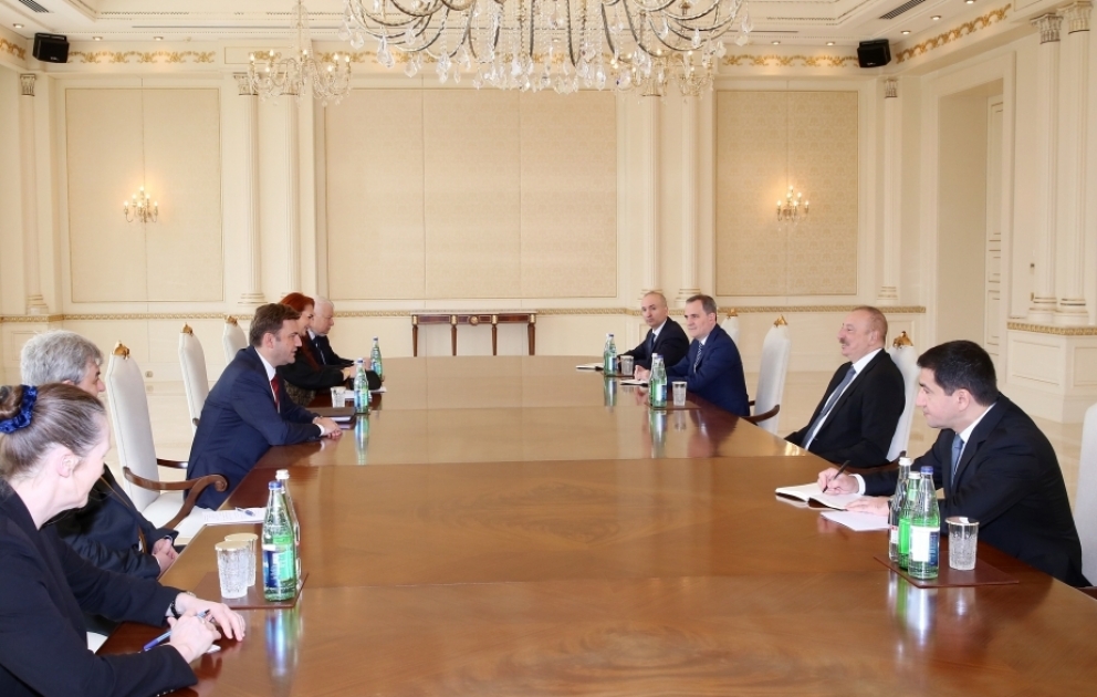 President Ilham Aliyev received OSCE Chairman-in-Office