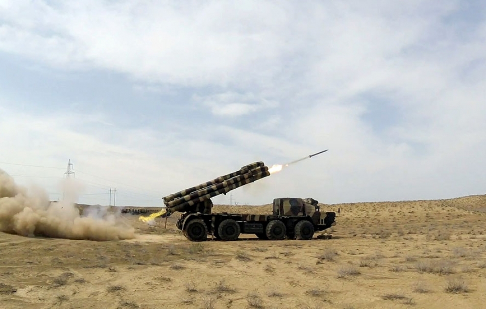 Rocket and Artillery Troops’ units conduct live-fire tactical exercises