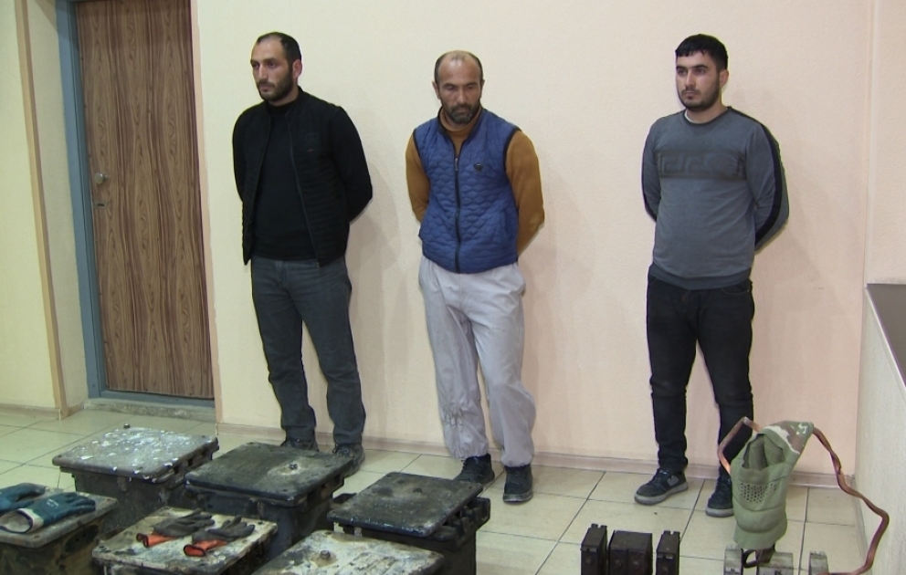 10 min manatlıq transformatorları oğurlayan şəxslər saxlanılıblar