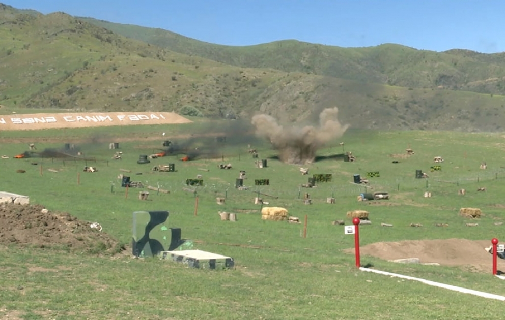 Commando units accomplished practical shooting exercises