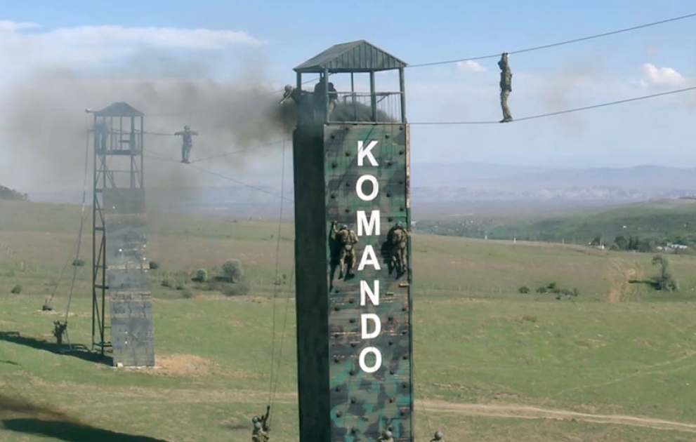 Tactical-special exercises were conducted with commando units