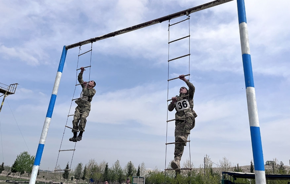Pentathlon competitions were held among Azerbaijan Army’s servicemen