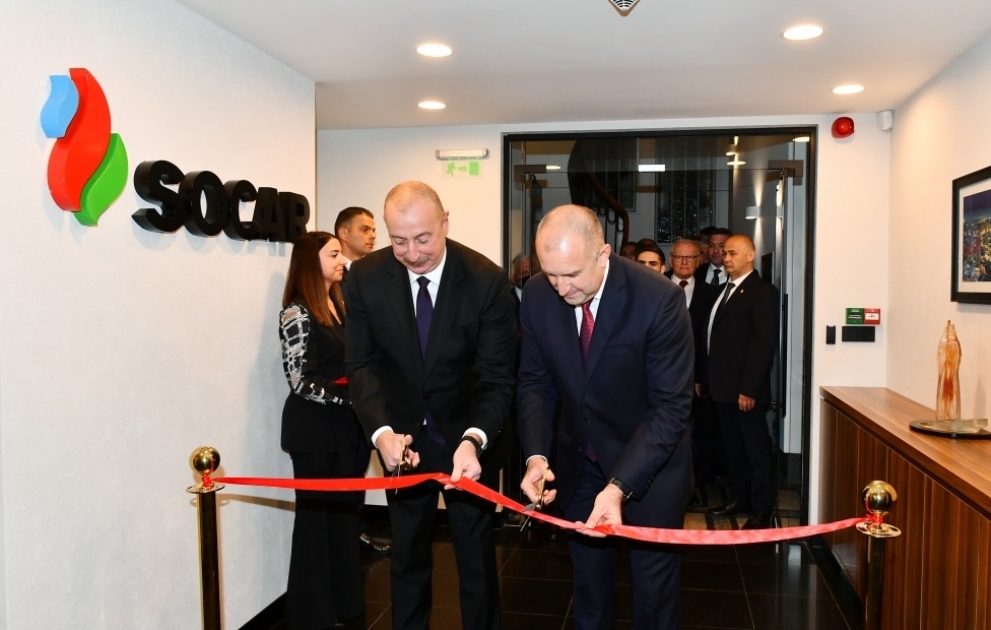 SOCAR’s Bulgaria office opened in Sofia 
President of Azerbaijan Ilham Aliyev and President of Bulgaria Rumen Radev attended the opening ceremony