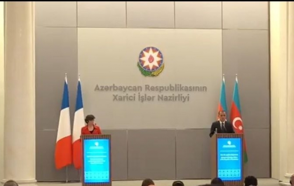 Azərbaycan və Fransa XİN rəhbərlərindən AÇIQLAMA -  CANLI