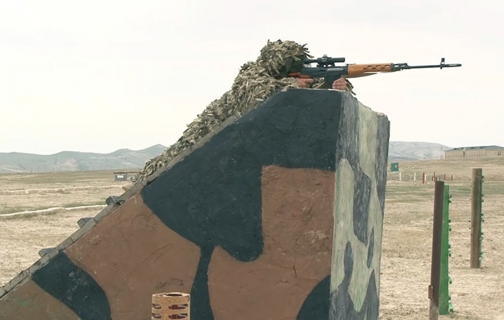 Competition for the title of "Best Sniper" is being held