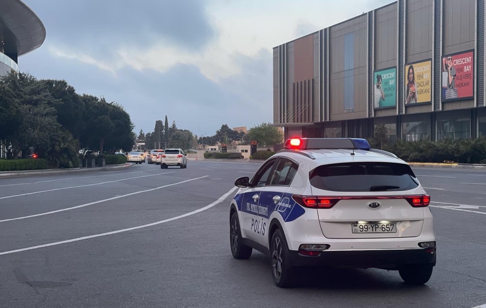 Polis "Formula 1"-lə əlaqədar gücləndirilmiş rejimdə xidmət edir