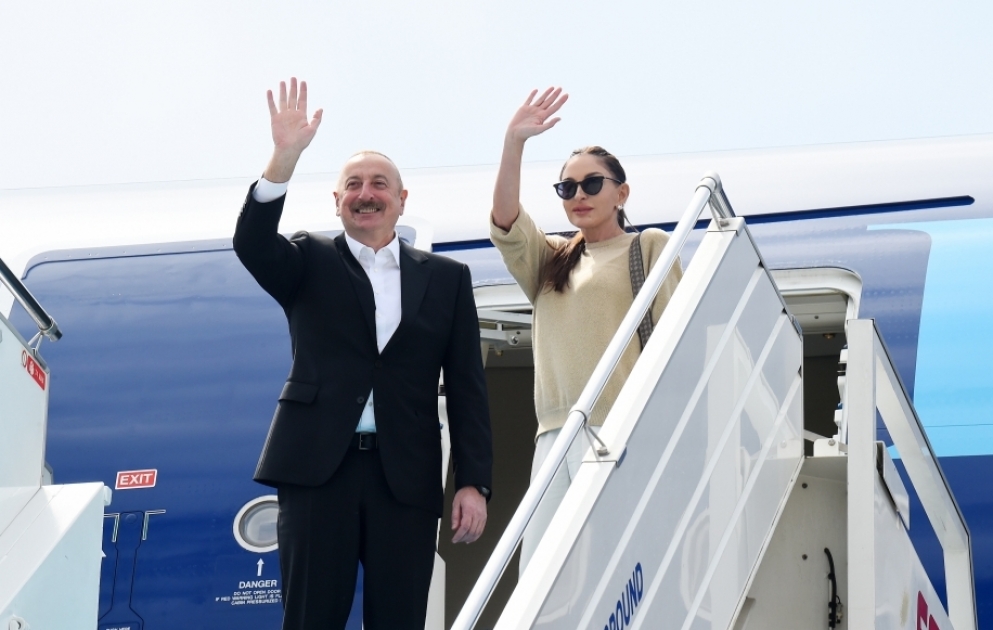 President Ilham Aliyev concluded his working visit to Türkiye