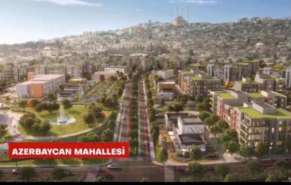 Azərbaycanın Kahramanmaraşda inşa edəcəyi yaşayış kompleksinin görüntüləri yayılıb
